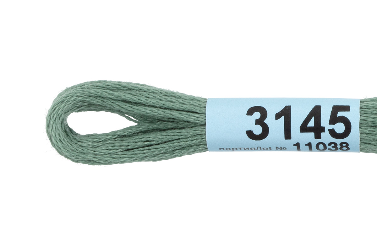 Мулине "Гамма" цв.3145 гр.серый