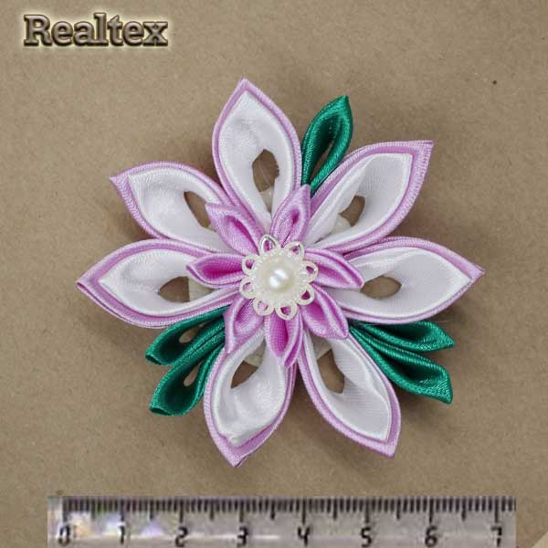 Украшение ручной работы №149 цв.3095/белый