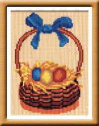 Рисунок на канве МП №243 "Христос Воскресе" 16*20см