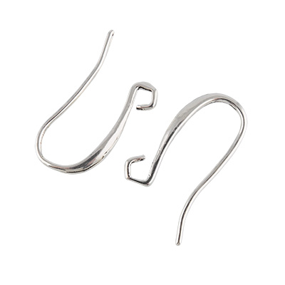 Швензы для серег "Zlatka" FMK-H02 (2шт) цв.03 античное серебро