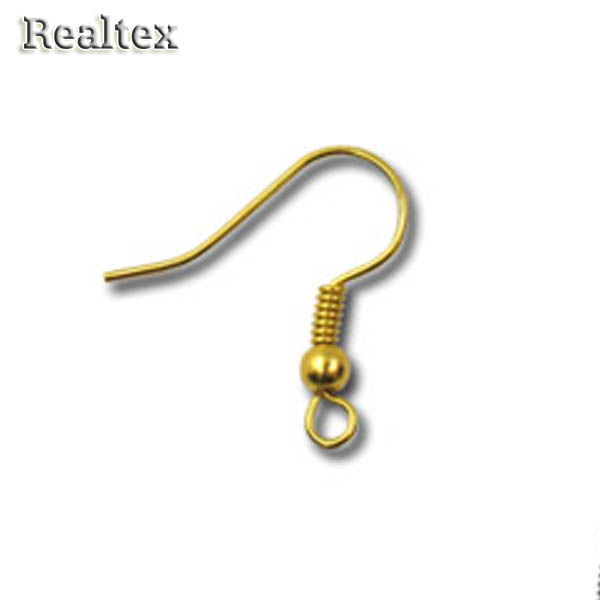 Швензы для серег "Zlatka" DC-070/10 цв.01 золото