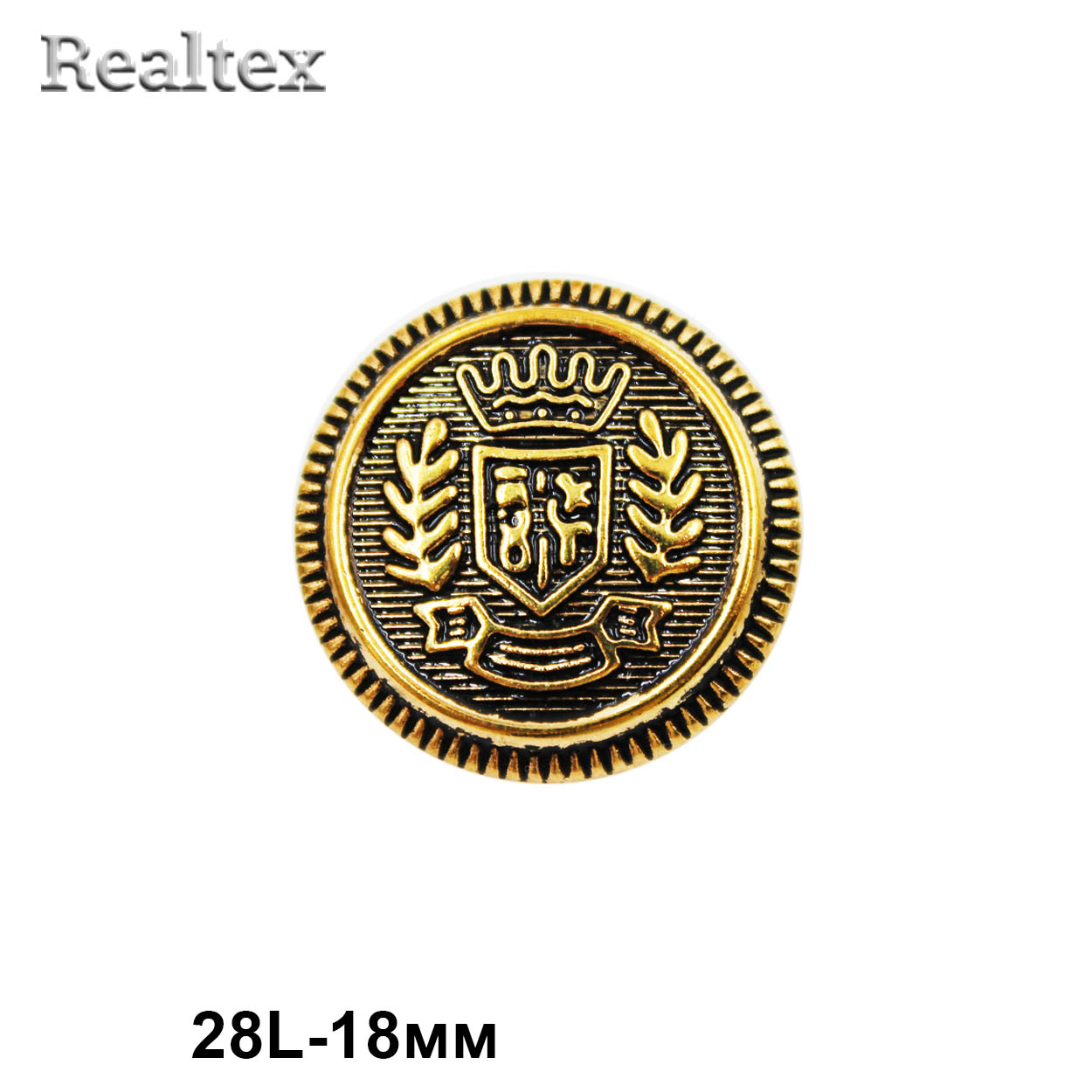 Пуговицы DA 5106 28L (36шт) цв.AG