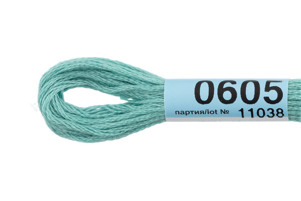 Мулине "Гамма" цв.0605 св.бирюза