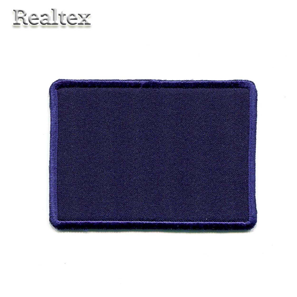 Термоаппликации 012 "Прямоугольник" цв.синий