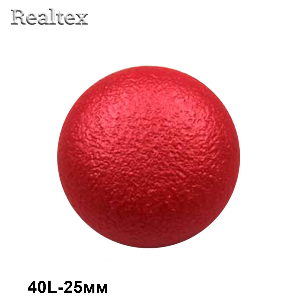 Пуговицы RB z-85 40L (36шт) цв.Red