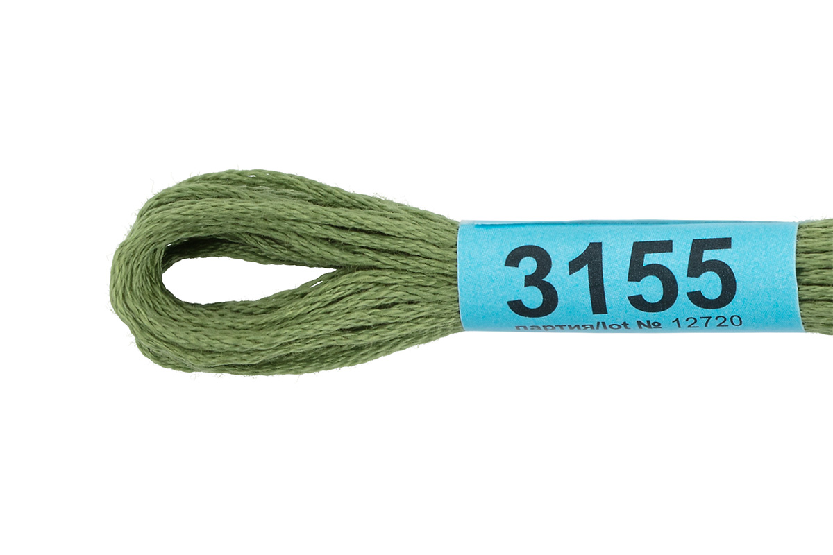 Мулине "Гамма" цв.3155 бл.хаки