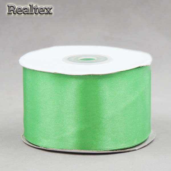 Лента атласная 50мм Realtex (32,9м) цв.051 св.зеленый