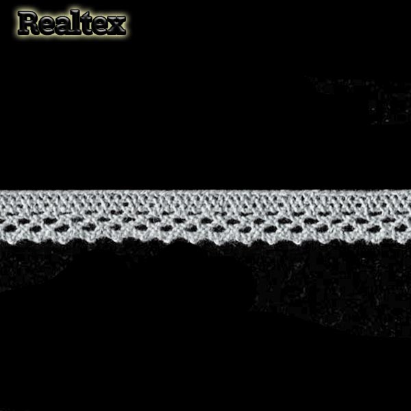 Кружево вязаное  10мм 10.01.129 цв.06 св.серый