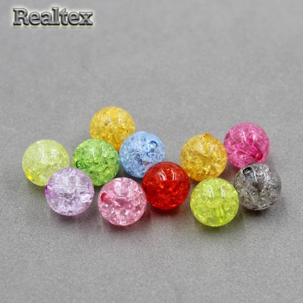 Бусины акриловые 3247 10мм (100гр) цв.микс