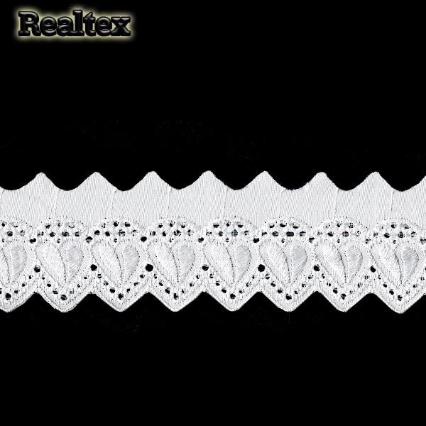 Шитье Реалтекс  55мм 308 цв.белый