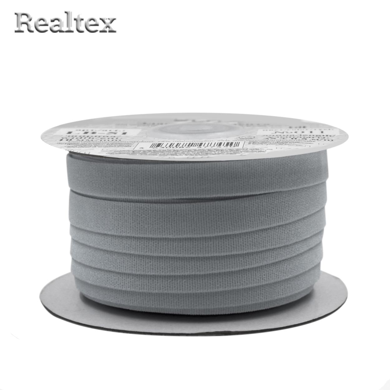 Резинка для бретелей LB-51 10мм "Blitz" (25м) цв.006 серый