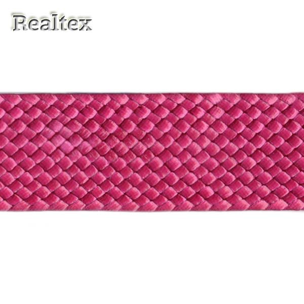 Тесьма косичка HF-03 цв.фуксия 