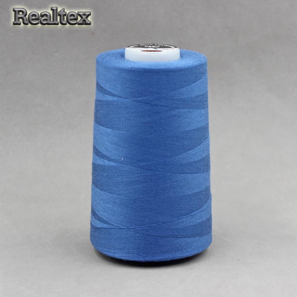 Нитки МАХ 40/2 (5000ярд) цв.339 тёмно-голубой