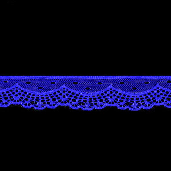 Кружево капроновое  30мм TBY 1667 (27,4м) цв.04 т.синий