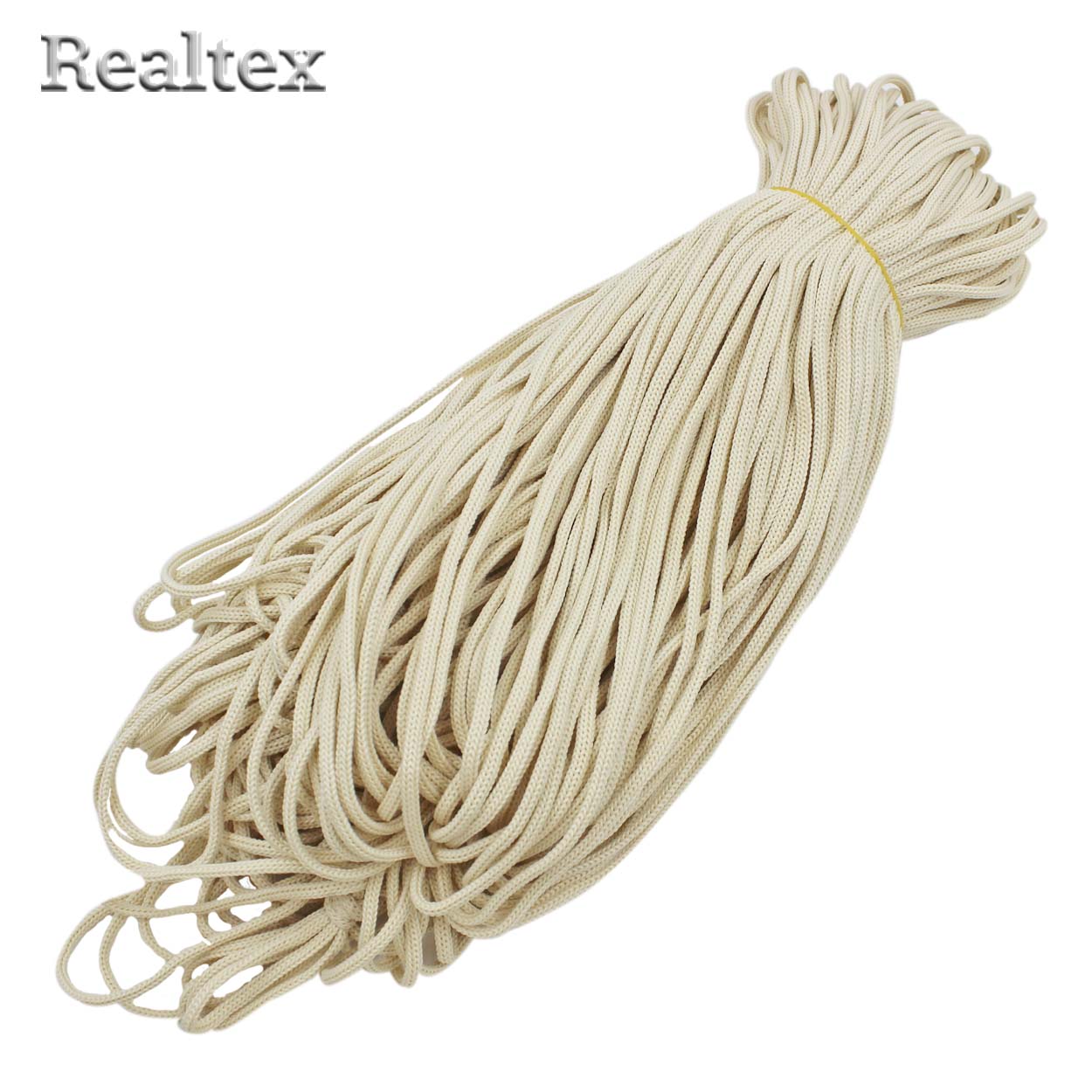 Шнур курточный 5мм цв.молочный