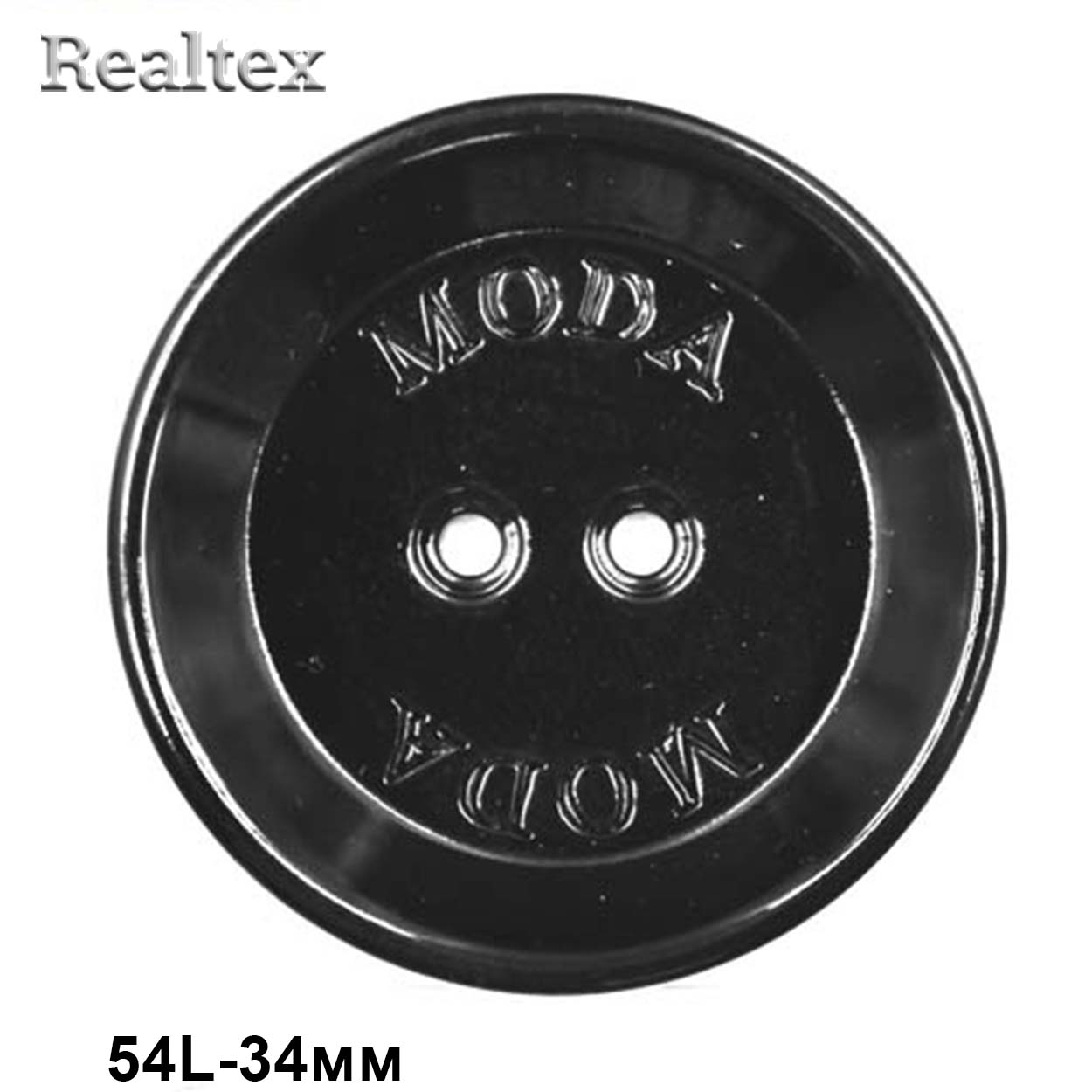 Пуговицы CN A086 54L (36шт) цв.Blk-200