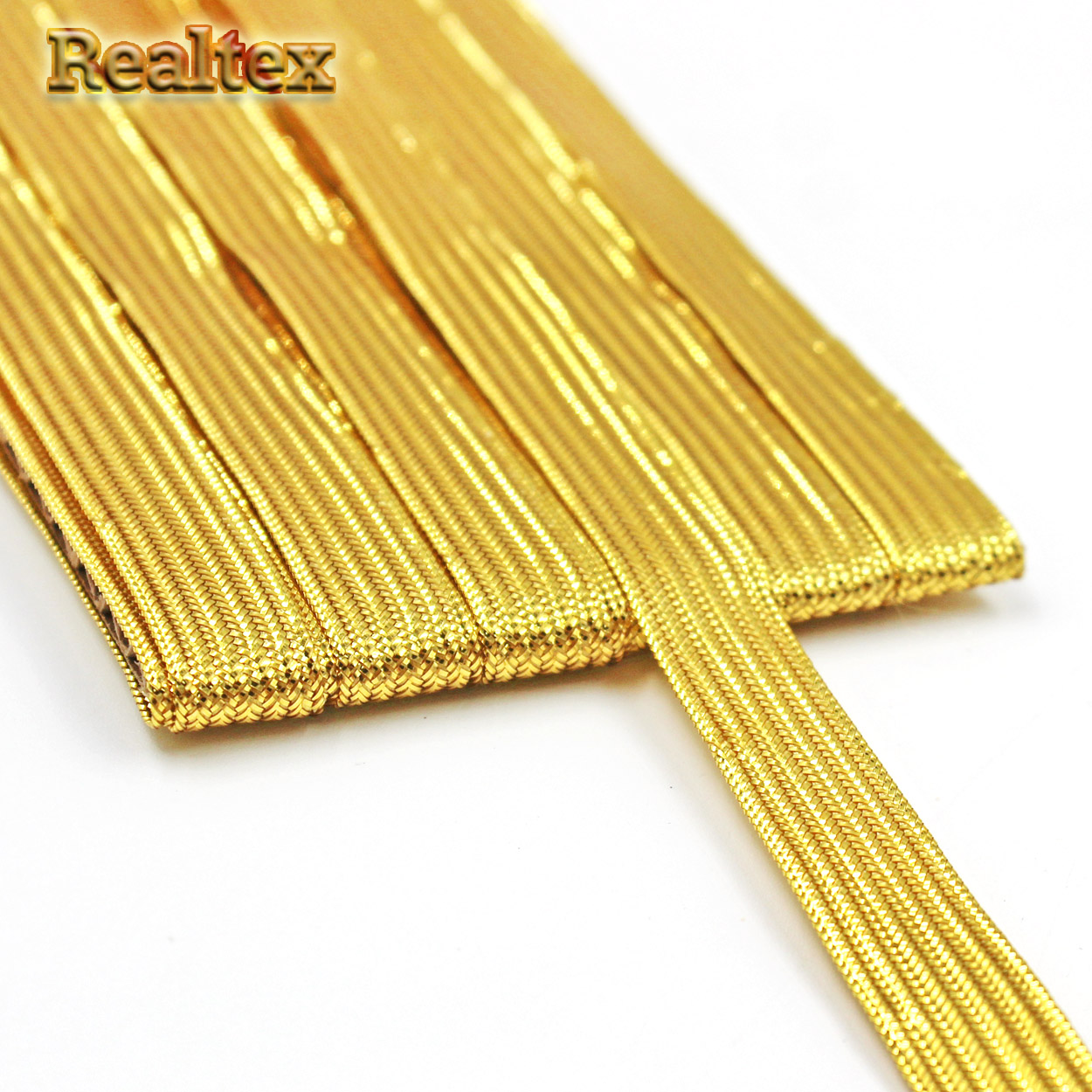 Галун R металлизированный 10мм (5м) цв.золото