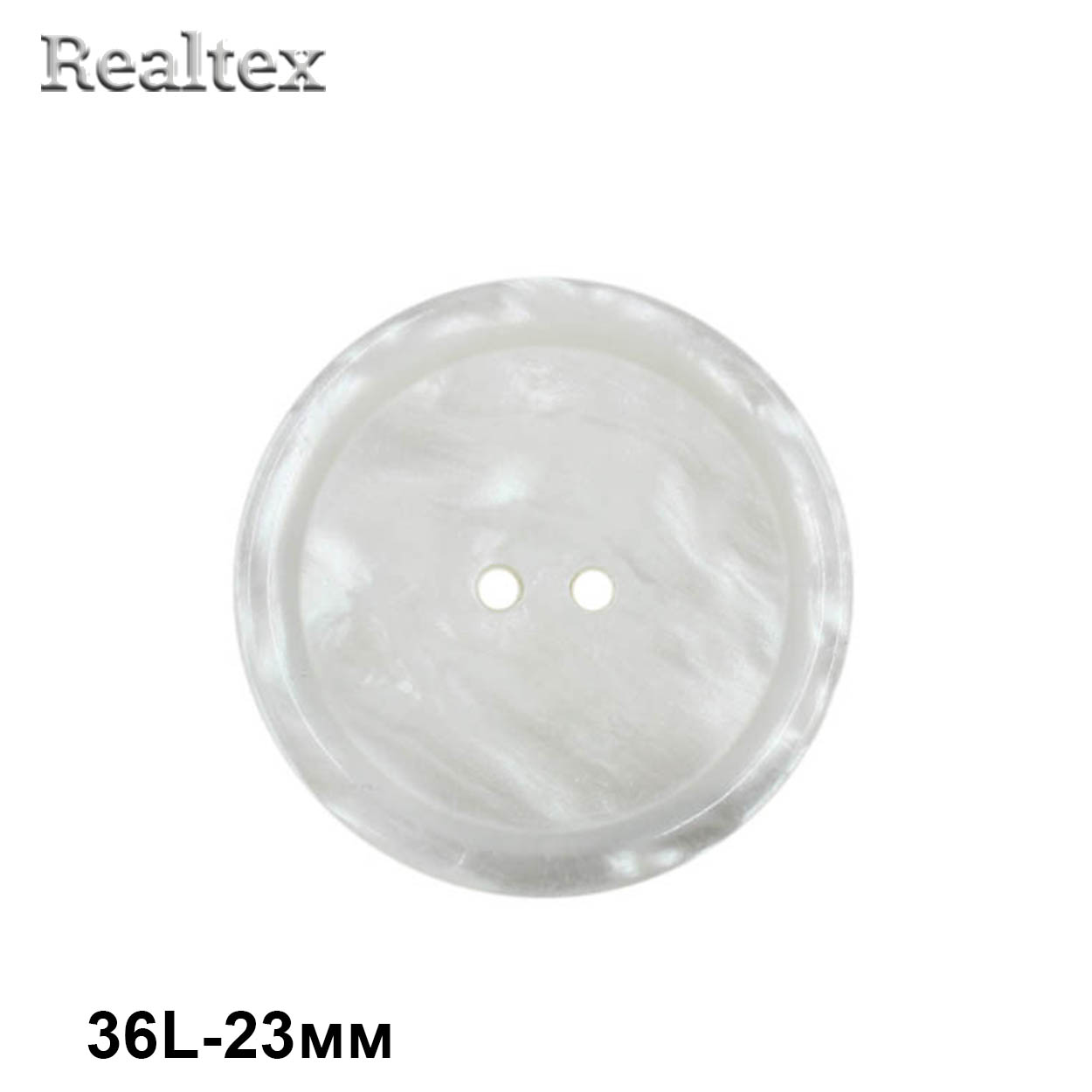 Пуговицы CB 3685 36L (36шт) цв.02-White 