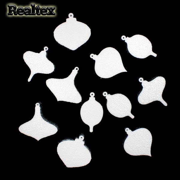 Заготовка для декорирования Ёлочные игрушки 9см мод.13481 (5уп) (пенопласт пористый)