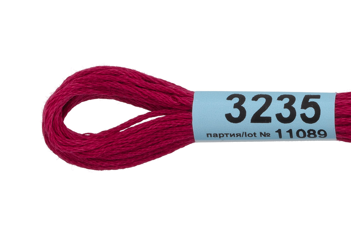 Мулине "Гамма" цв.3235 бордовый