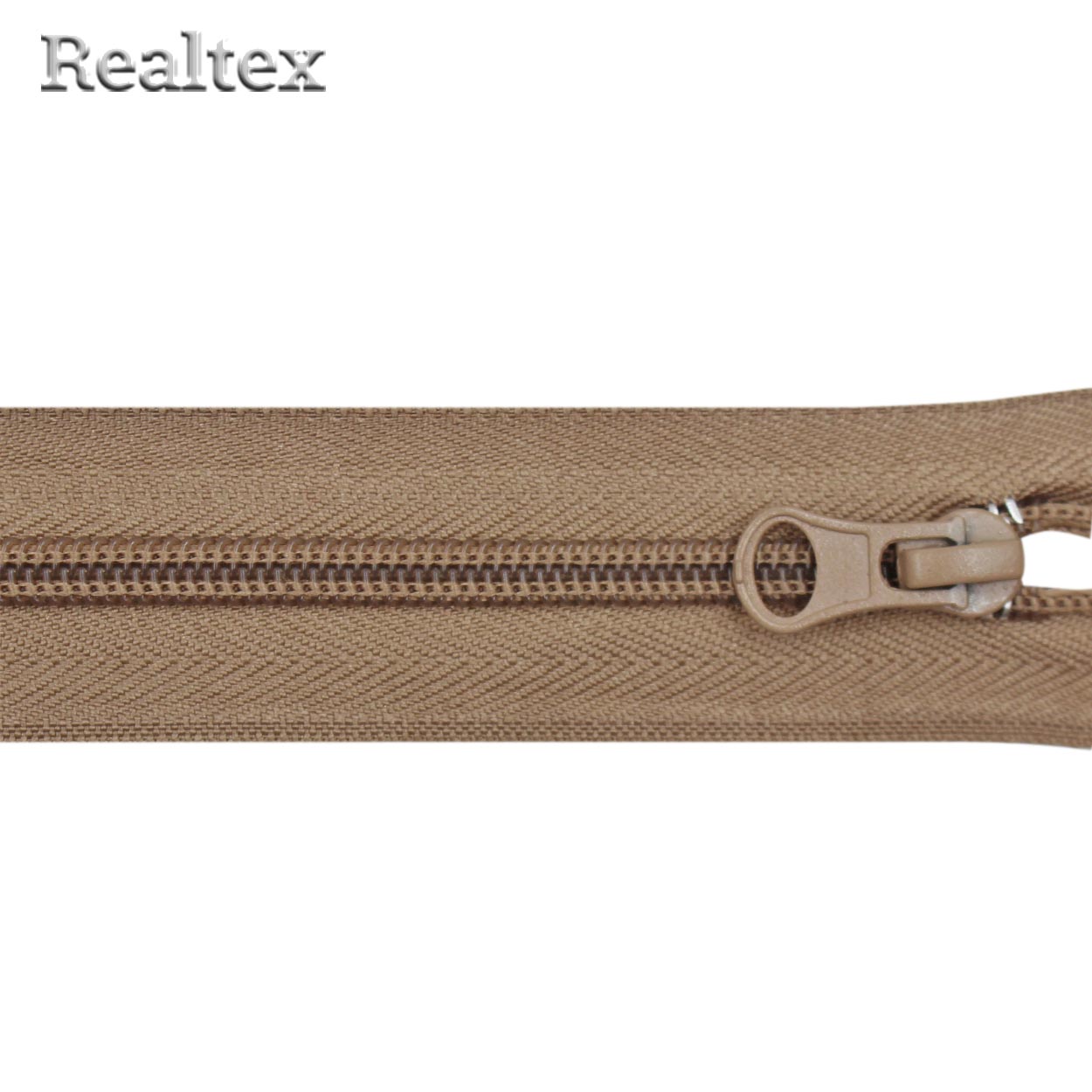 Молния витая Т.5 60см разъемная цв.296C т.бежевый