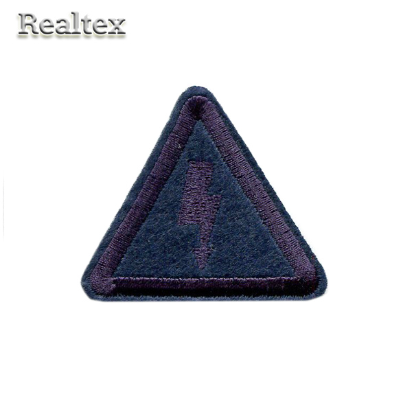 Термоаппликации Realtex S-4252 "Треугольник" цв.синий