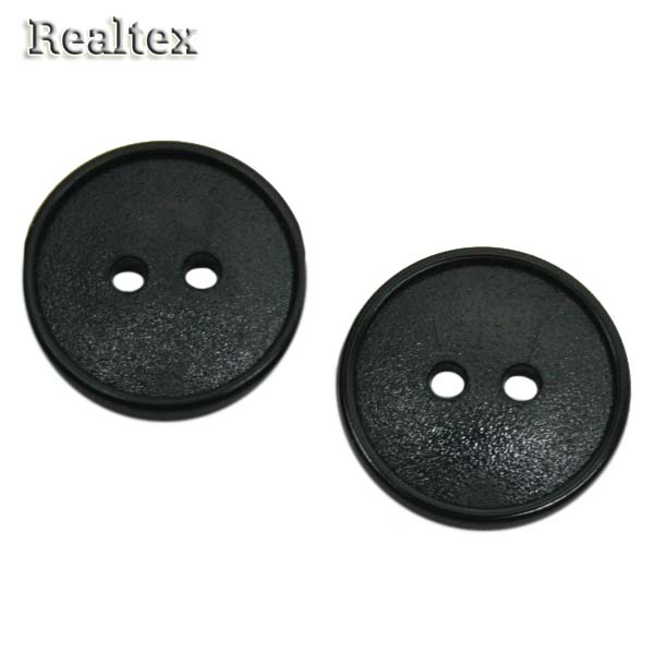 Пуговицы 2 прокола 20мм КЛ 20-2 цв.черный 