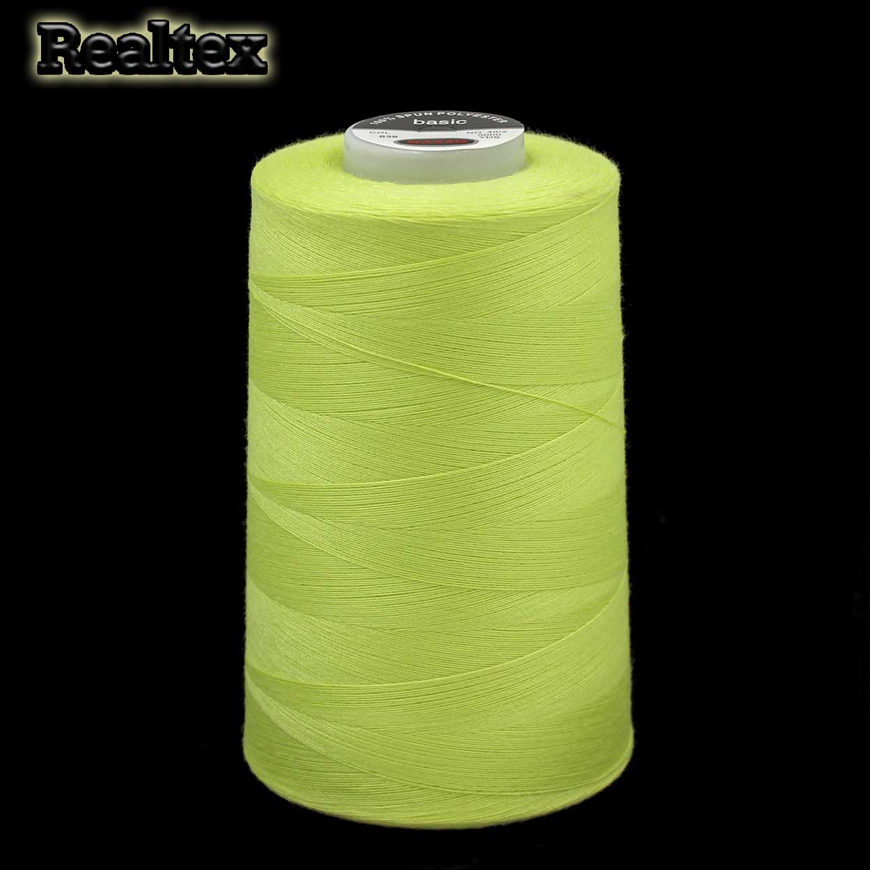 Нитки МАХ 40/2 (5000ярд) цв.639 бледно-салатовый