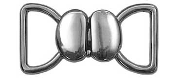 Застежка металлическая "Blitz" BBT-038 25*12мм цв.04 никель