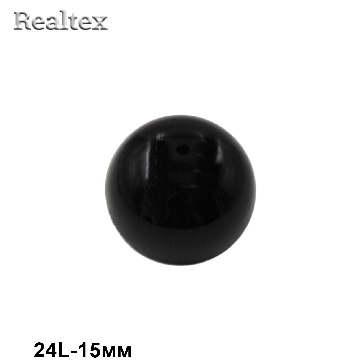 Пуговицы LA 1331 24L цв.Blk.Spr 