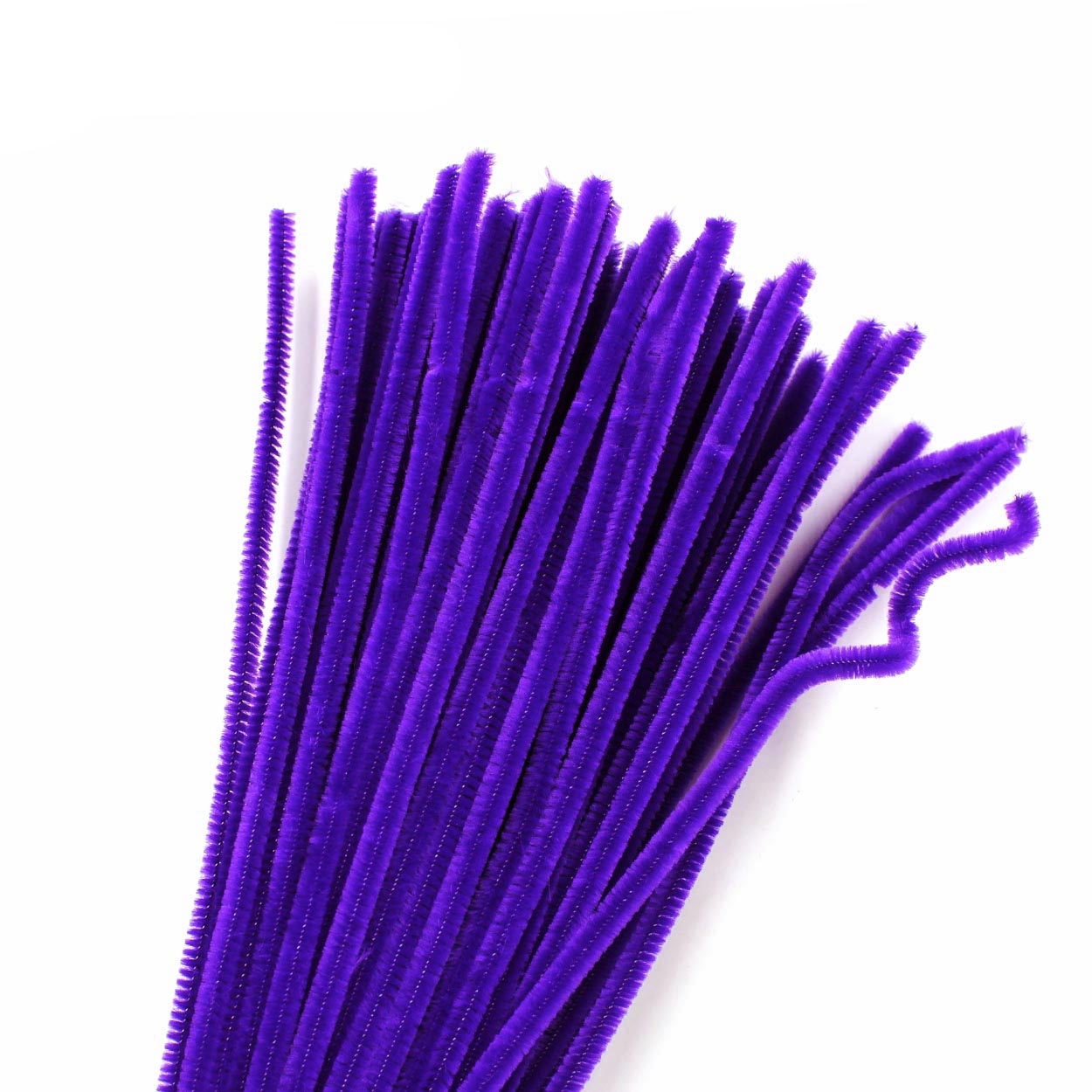 Проволока "Синель" RS для творчества d-6мм 30см (100шт) цв.А-33 тёмно-фиолетовый