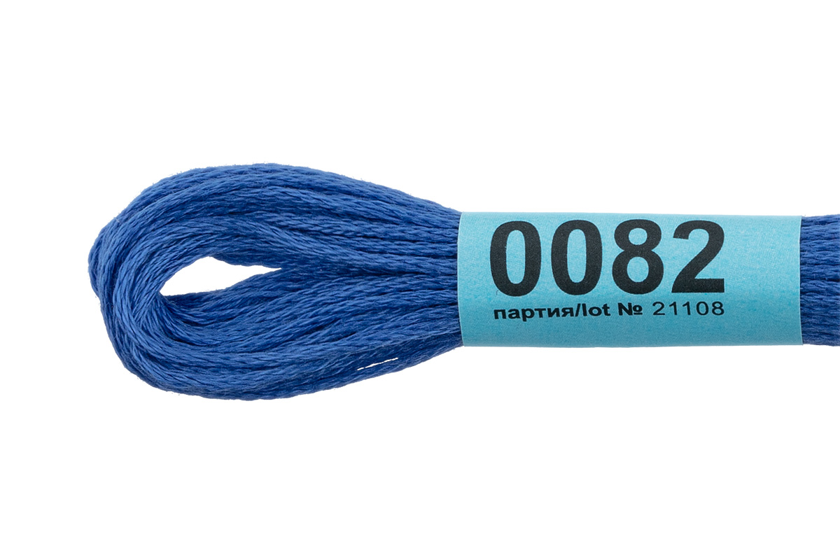 Мулине "Гамма" цв.0082 васильковый