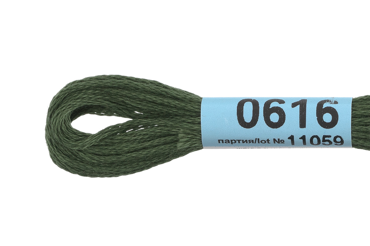 Мулине "Гамма" цв.0616 т. хаки