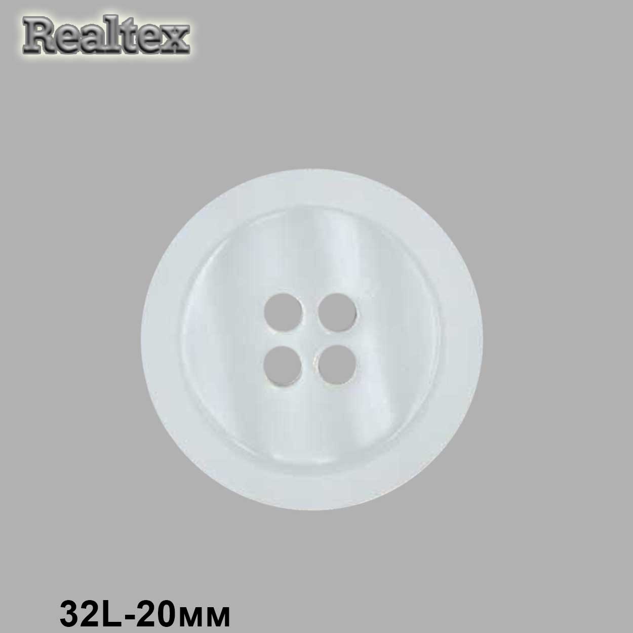 Пуговицы CB 3628 32L (72шт) цв.Wht-02