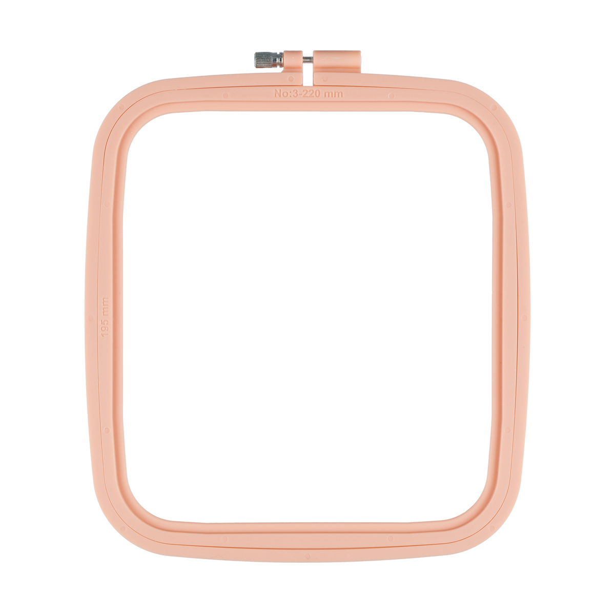 Пяльцы квадратные пластиковые SPW "Гамма" 195*220мм (1шт) 