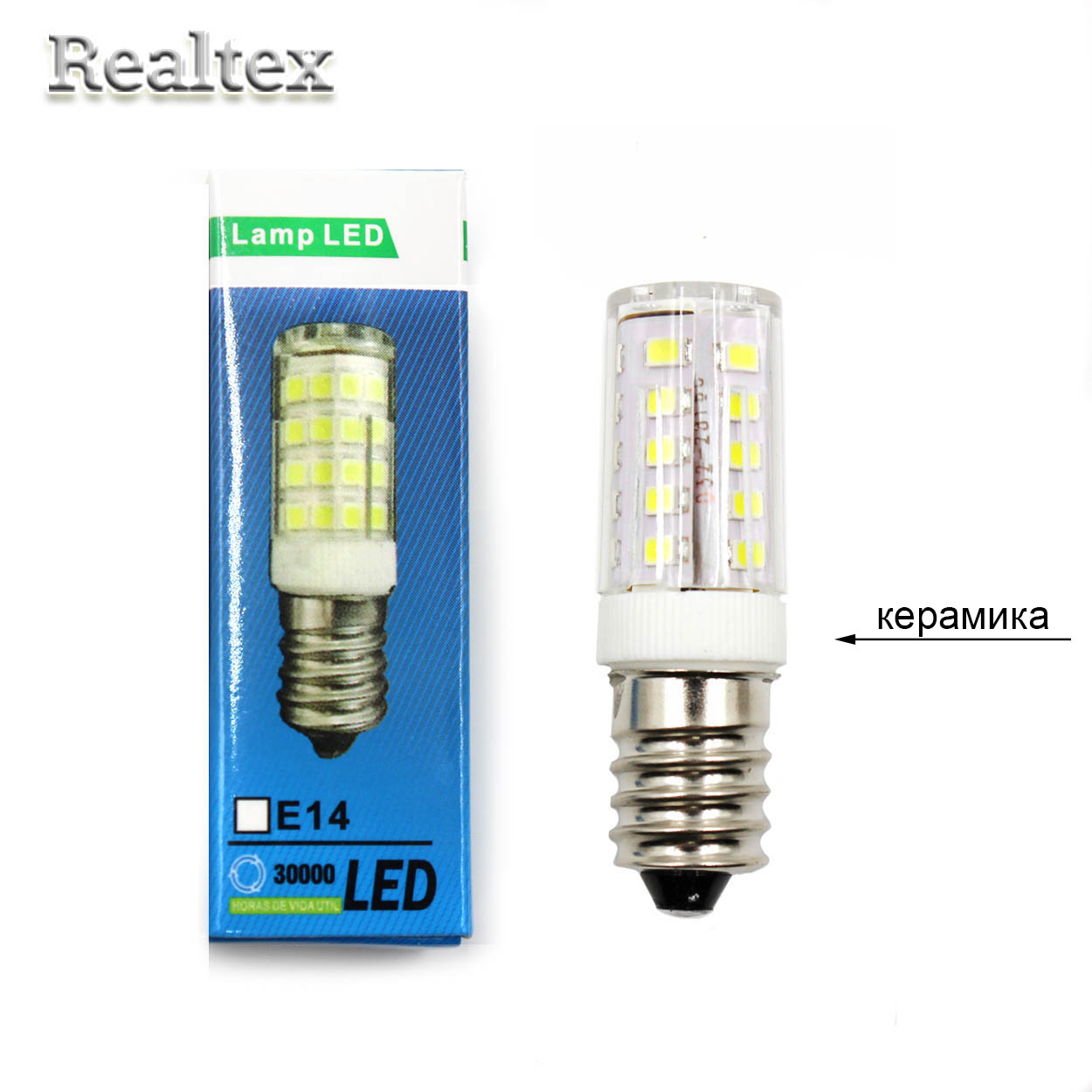 Лампа  Реалтекс светодиодная для швейных машин E 14 LED 5W винтовое крепление