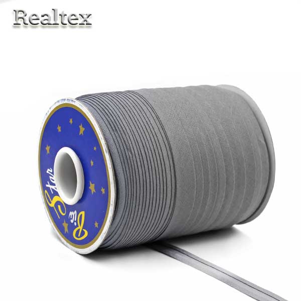 Косая бейка Х/Б 15мм цв.F316 серый