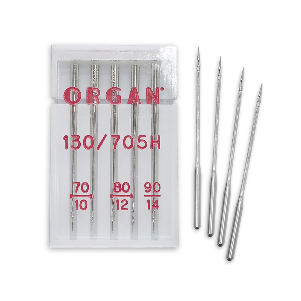 Иглы БШМ ORGAN универсальные №70-90 в пенале (5игл)