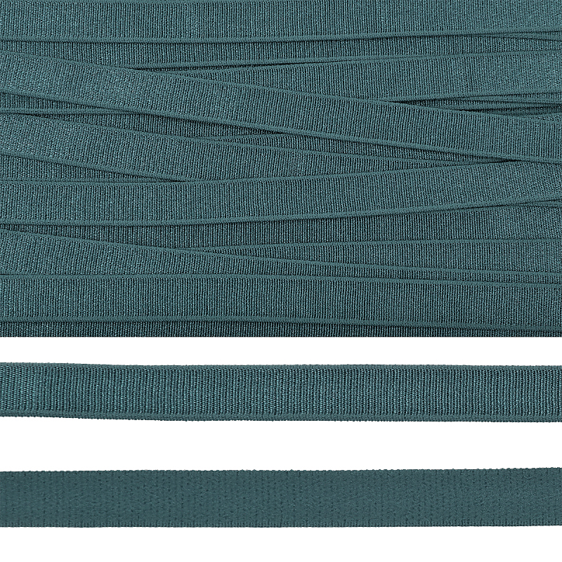 Резинка для бретелей 10мм RBB 05 цв.F222 изумрудно-синий