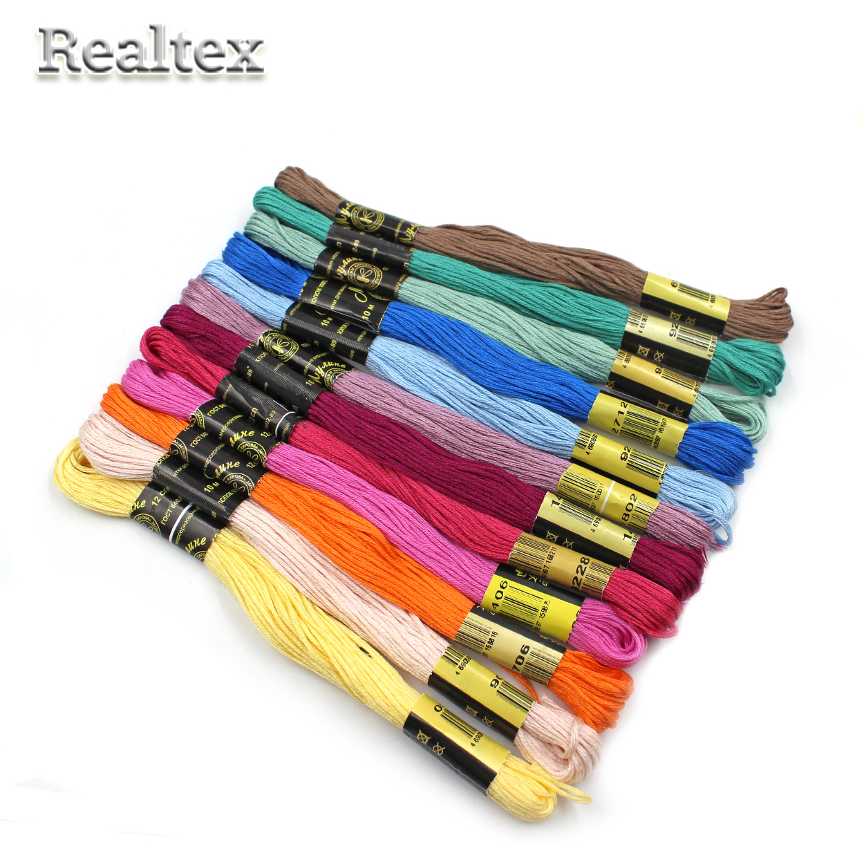 Набор мулине ПНК №1 (12шт*10м) С/Пб 