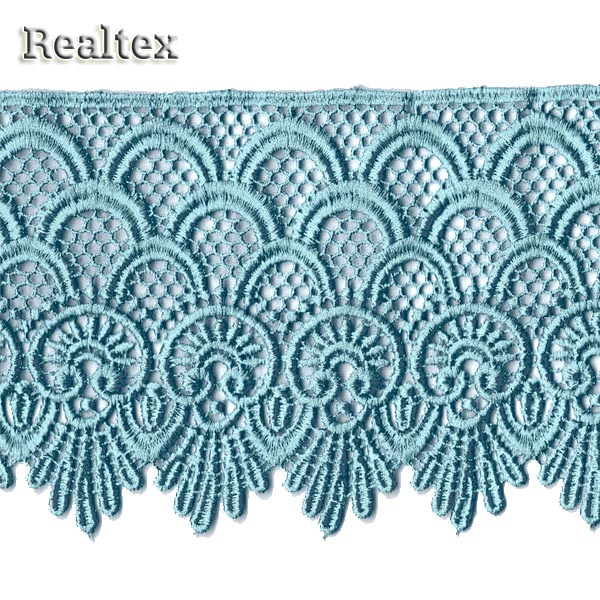 Кружево гипюр  85мм МА-1774 цв.020 голубой