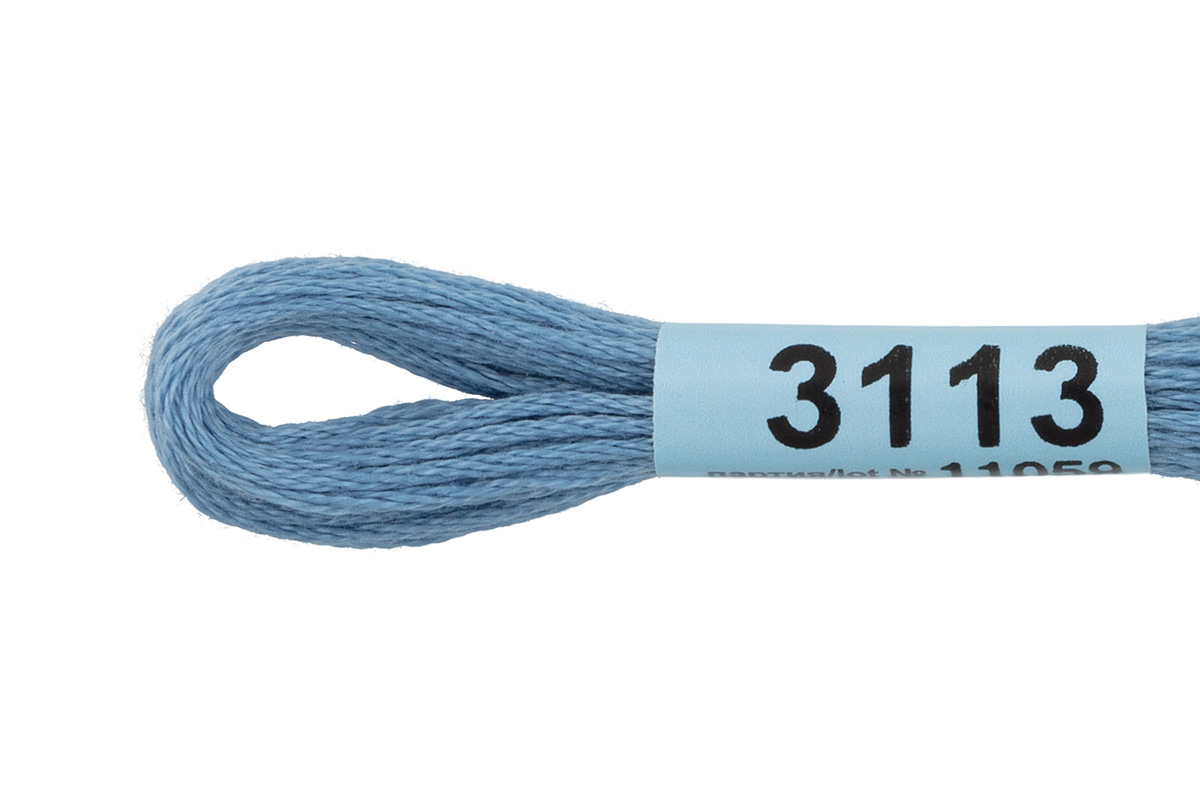 Мулине "Гамма" цв.3113 голубой