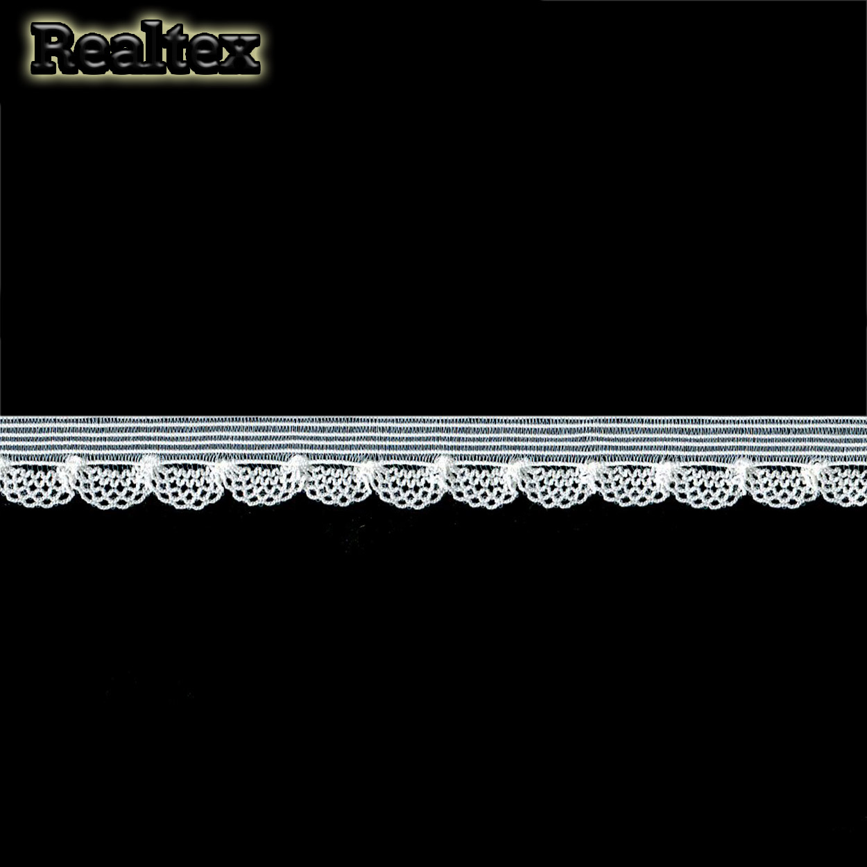 Резинка бельевая Realtex 2174 12мм (50м) цв.белый