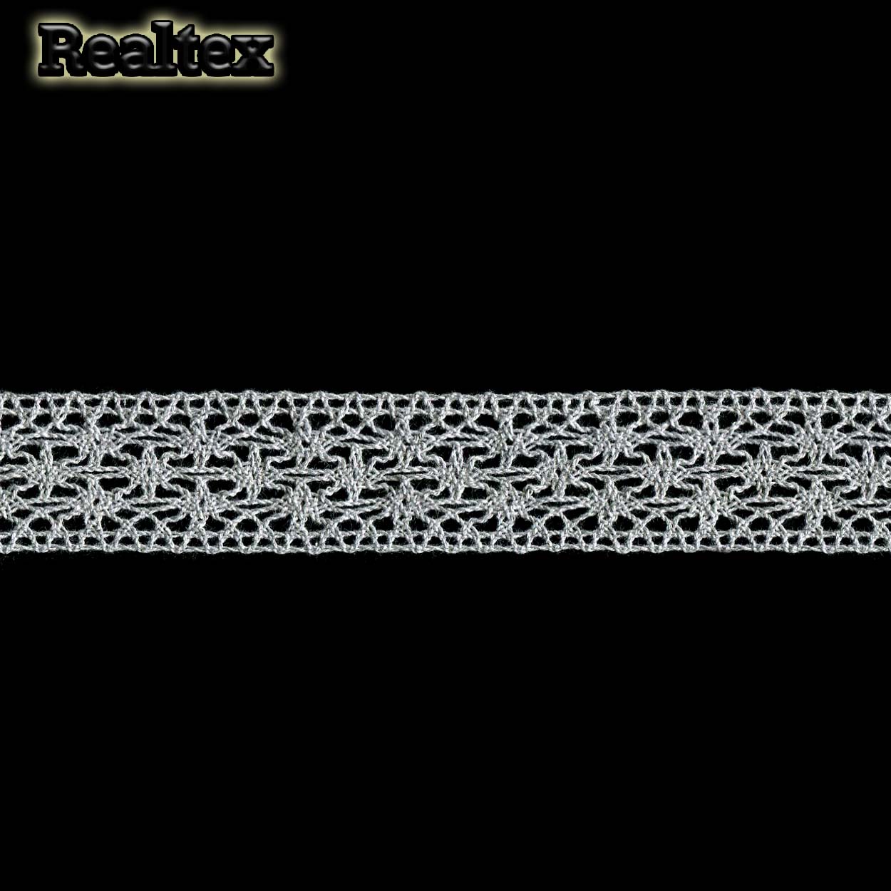 Кружево вязаное  30мм 30.01.010 цв.06 св.серый