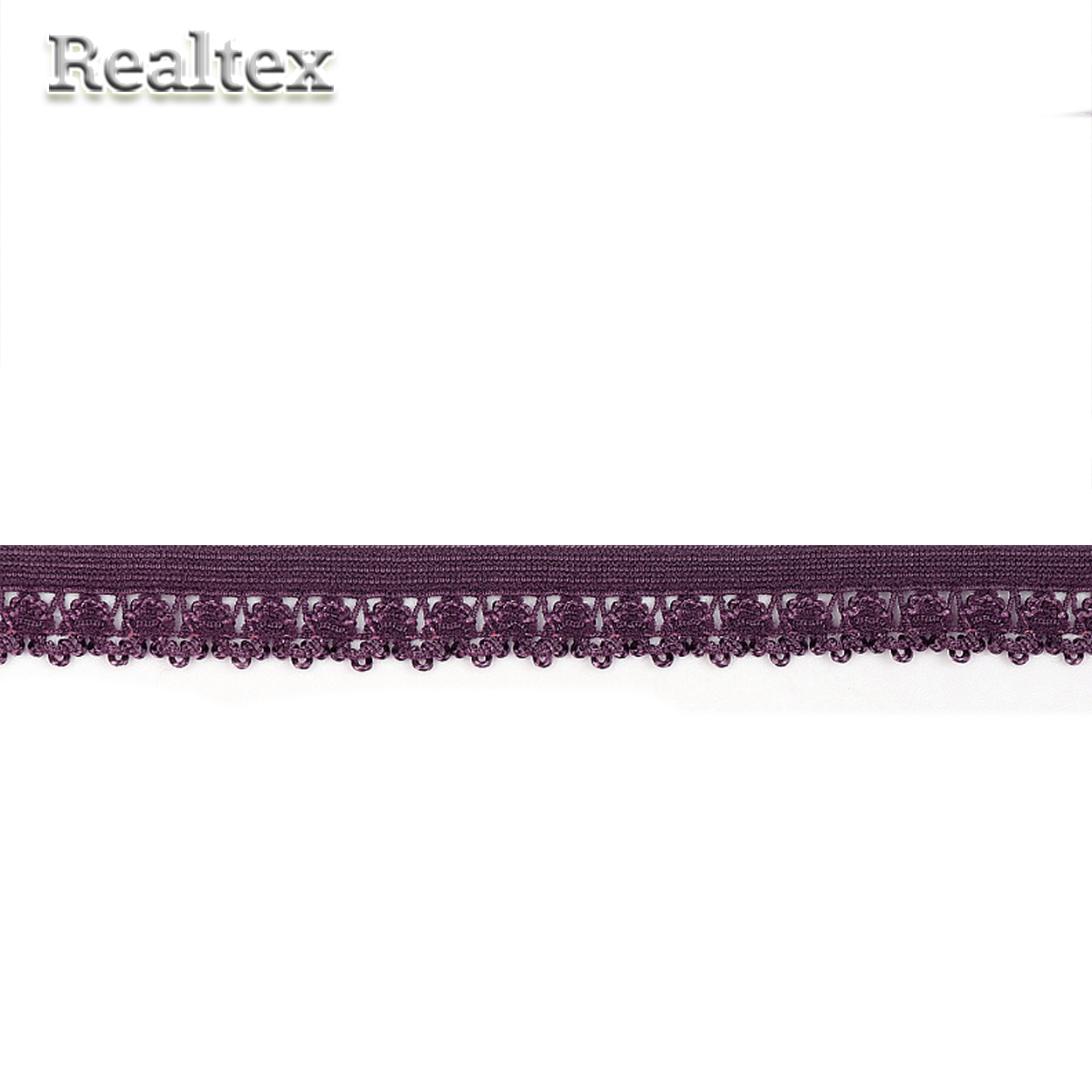 Резинка бельевая 12мм RB 01 цв.S254 фиолетовый