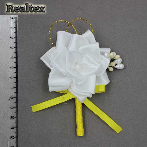 Украшение ручной работы №158 цв.3017 желтый