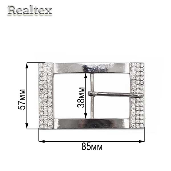 Пряжка металлическая CKB 3494 цв.черный никель 