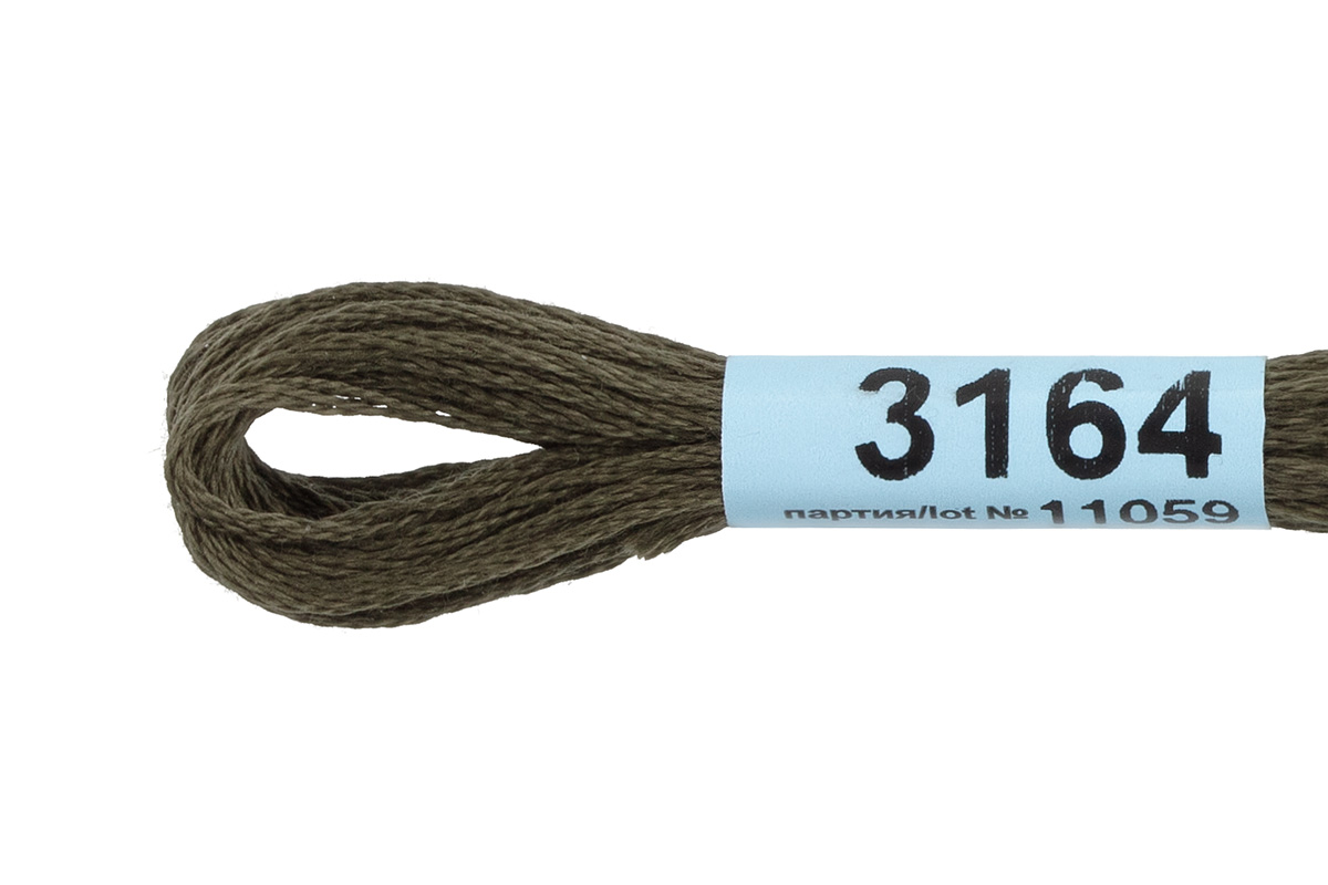 Мулине "Гамма" цв.3164 т.коричневый хаки