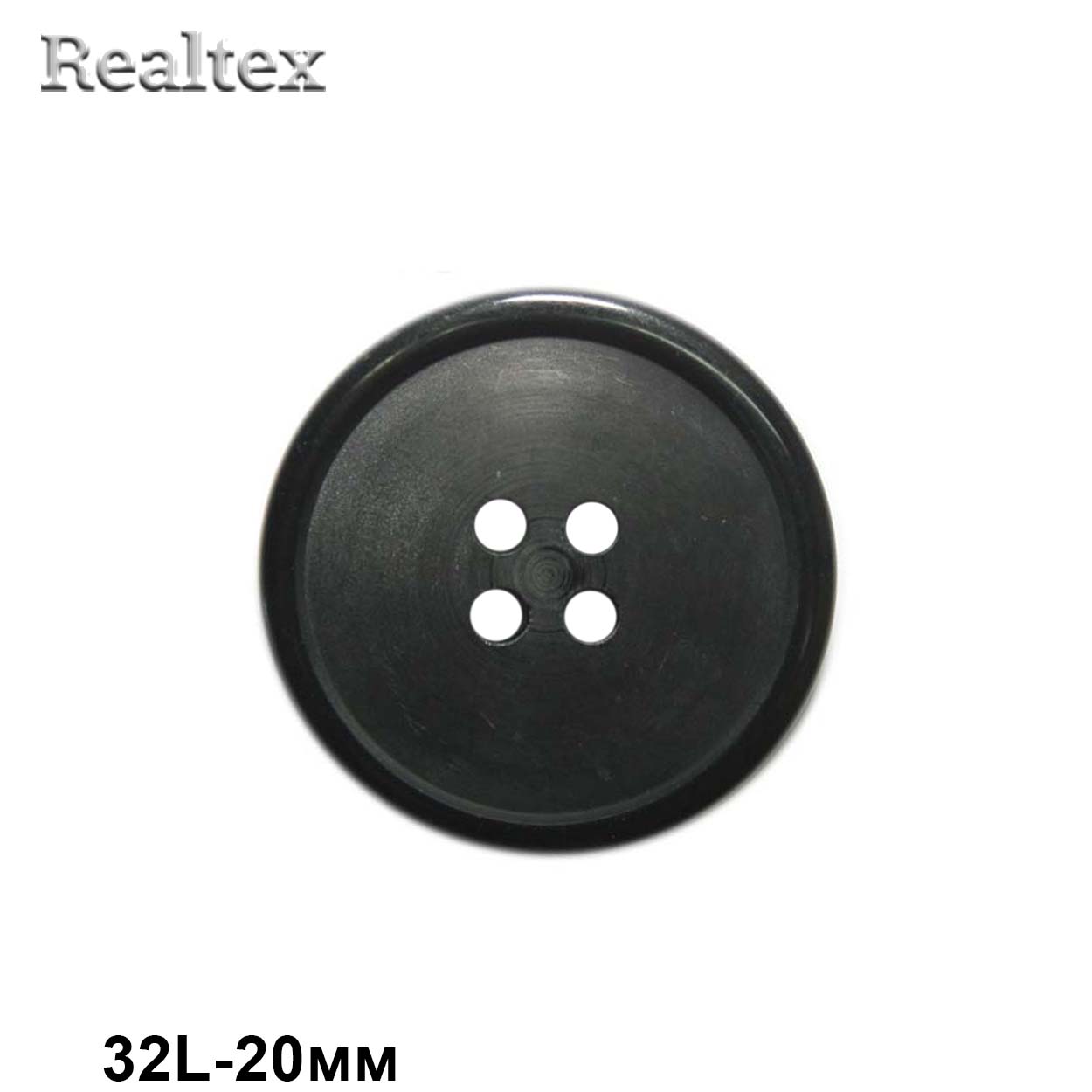 Пуговицы CB 3423 32L (72шт) цв.Black