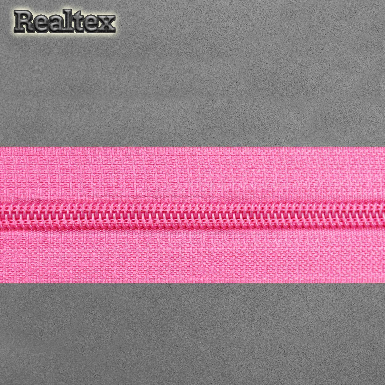 Молния рулонная витая Т.5 (200м) цв.141С ярко-розовый 